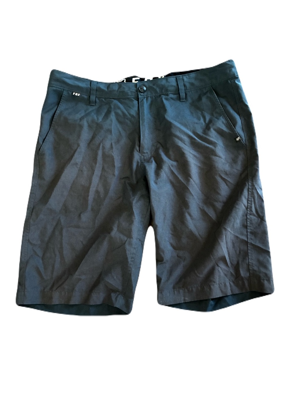 Fox Racing Essex Tech Stretch Shorts Men’s 34 Charcoal Gray Chino